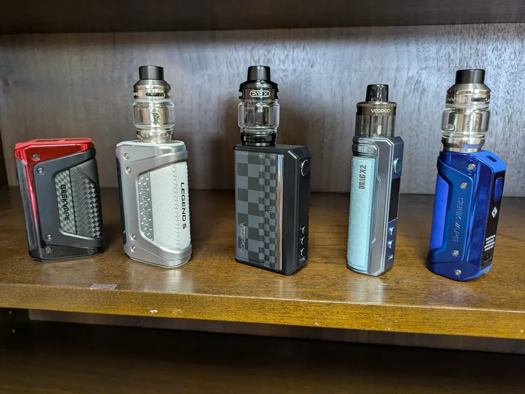 Vape starter kits available at Fogarty’s House of Vapor